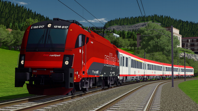 ÖBB 1216 (RJ) EuroCity (4 Cars)
