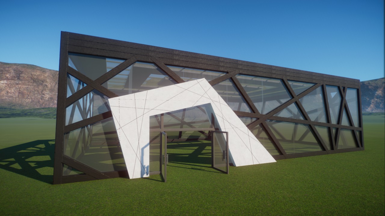 Modern building