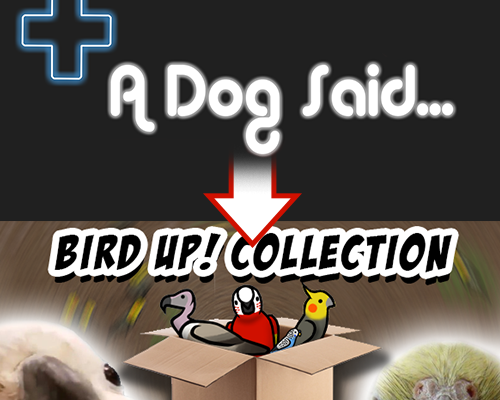 'Bird Up!' x 'A Dog Said' Compatibility Patch mod preview for RimWorld