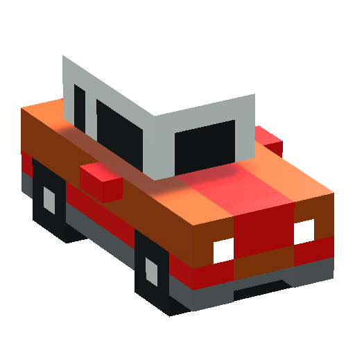 Crossy Road Orange Car
