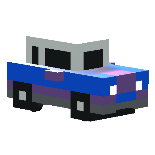 Crossy Road Purple Car