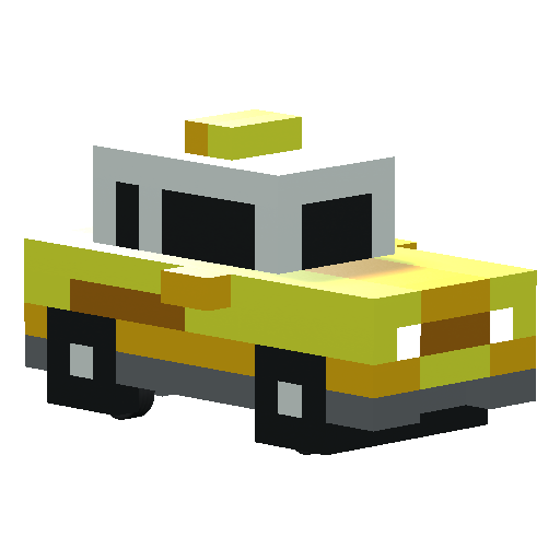 Crossy Road Taxi