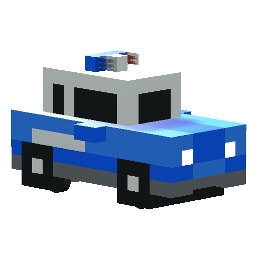 Crossy Road Police Car preview