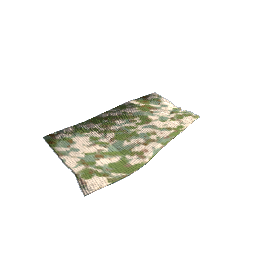 Pleated Rug Camoflauge
