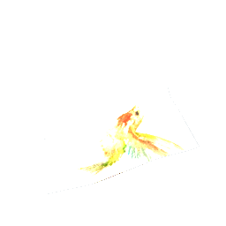 Pleated Rug Hummingbird