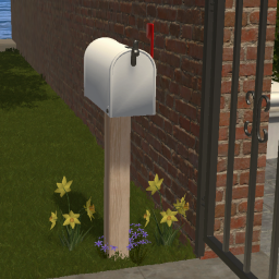 Personal Mailbox White