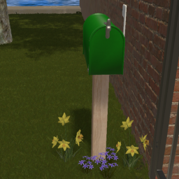 Personal Mailbox Green