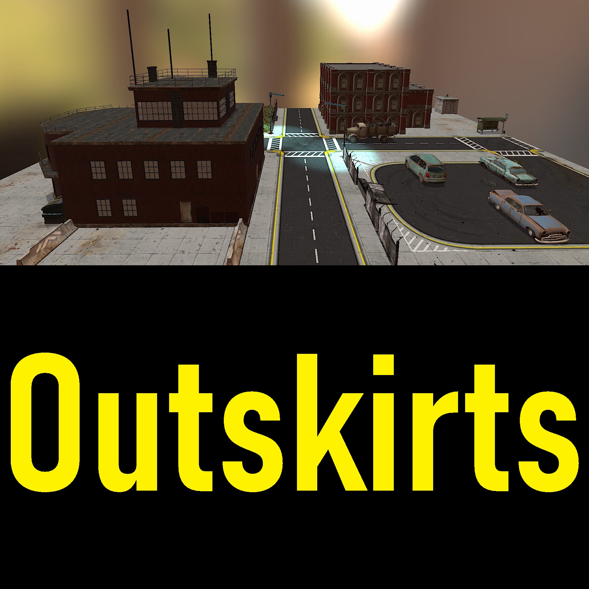 FTC 40k 9th Edition Strike Force Map: Outskirts