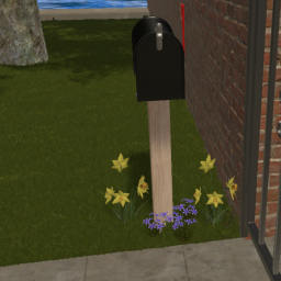 Personal Mailbox Black