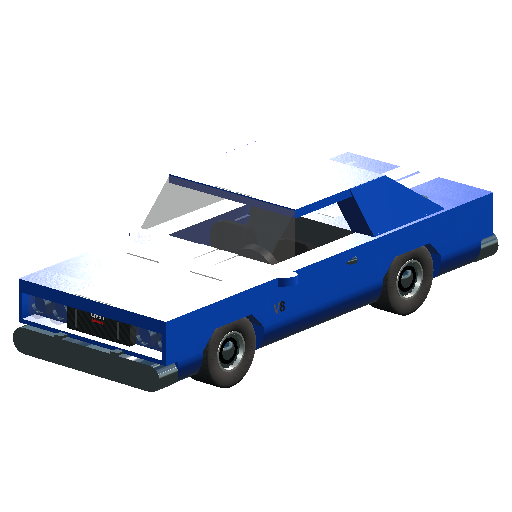 Crash Motors V8 GT with stripes and stuff