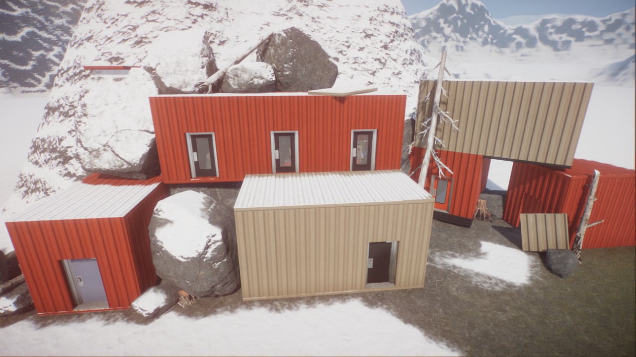 The Long Dark Rockslide Staff Building