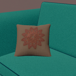 Pillow Pink Mandala Fabric