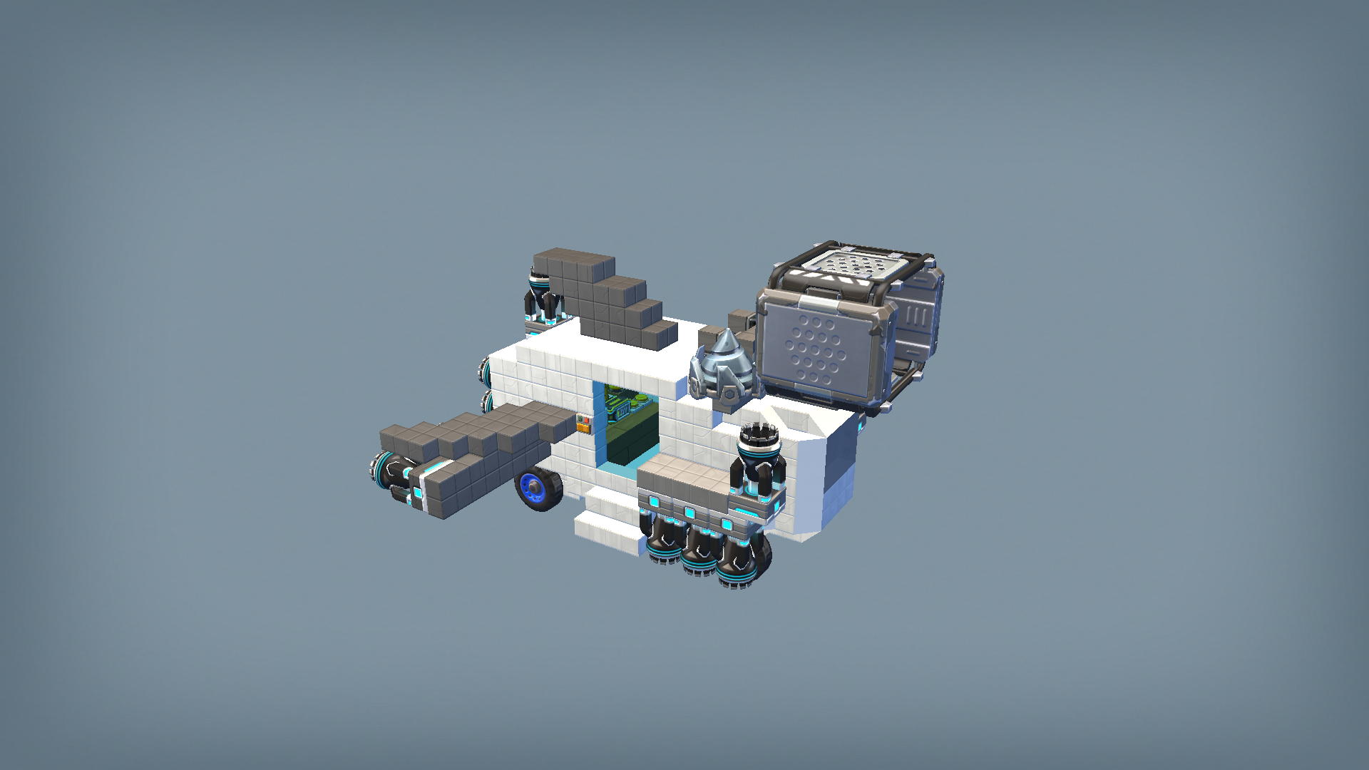 Space Ship Mining Rover