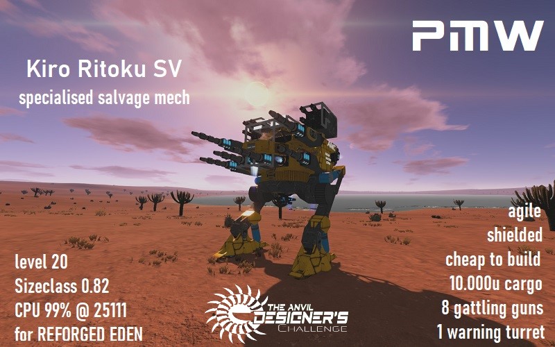 PMW-SV-KiroRitoku (salvager lvl 20 SC 0,8 CPU 25k REFORGED)