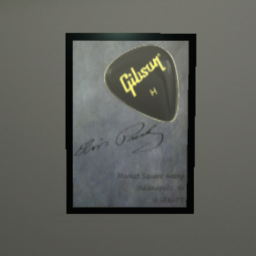 Elvis Signature Framed Picture 56x78
