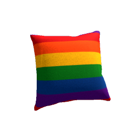 Pillow Cotton Pride Colors