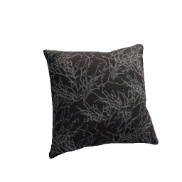 Pillow Cotton Black Twigs