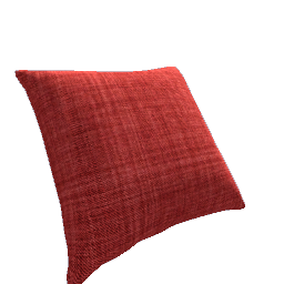 Pillow Vintage Tweed Red