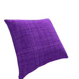 Pillow Vintage Tweed Purple