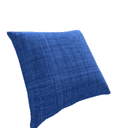 Pillow Vintage Tweed Blue