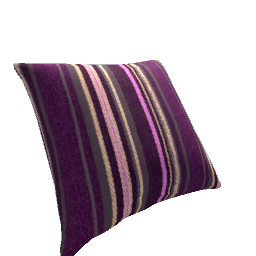 Pillow Purple Stripe Knit