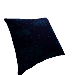 Pillow Blue Ursa Major Print