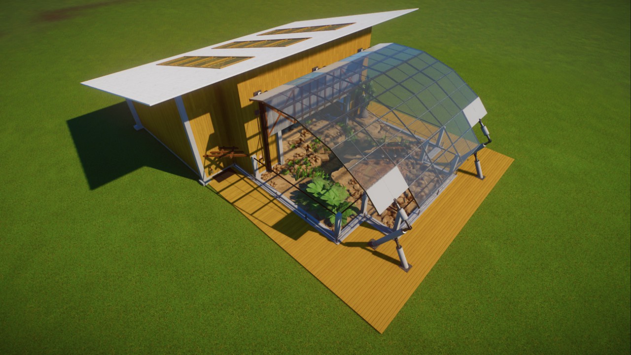 Modern Reptile habitat