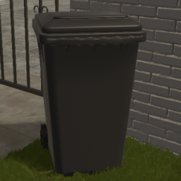 Outdoor Trash Bin