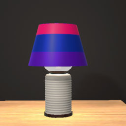 Bisexual Pride Table Lamp