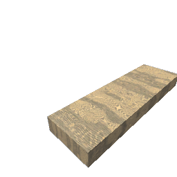 100cm x 10cm x 30cm Floating Chonky Shelf Burned Ash Wood