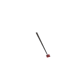 Dark Shoji Wood Chopsticks with Red Sakura Holder