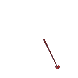 Red Bamboo Chopsticks with Red Sakura Holder