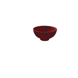 Miso Soup Bowl Red Sakura