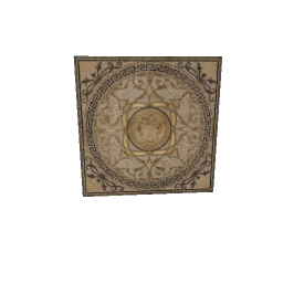 1x1 Ancient Roman Medallion Slider Square
