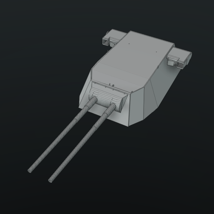 CHN 420X2(Project 640-2 420mm vanguard cannon  )
