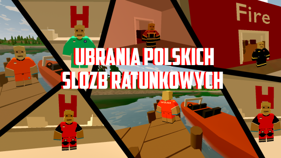 Ubrania Polskich Służb Ratunkowych – Unturned Mod