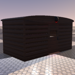 Low Brick Log Cabin (186 bricks)