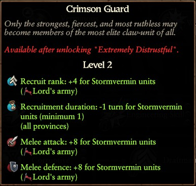 Better Stormvermin Skills and Technology