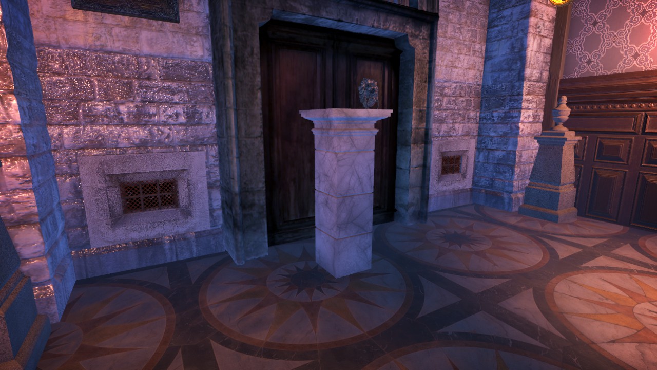 SPOOKY - RECOLORABLE CEMETERY PILLAR