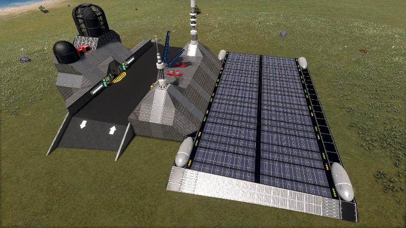 Solar Recycling Plant