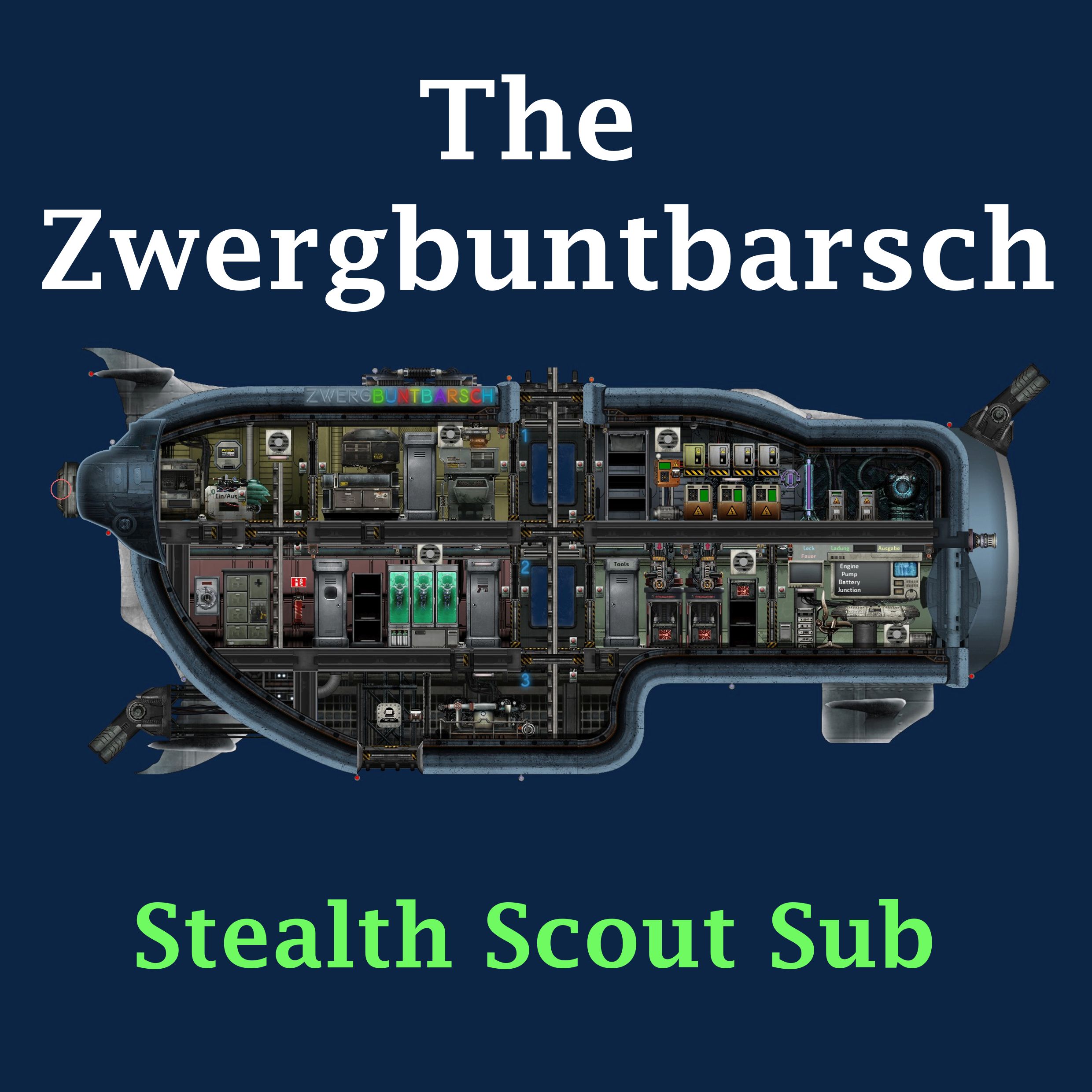 The Zwergbuntbarsch - Alien Generator Sub – Barotrauma Mod
