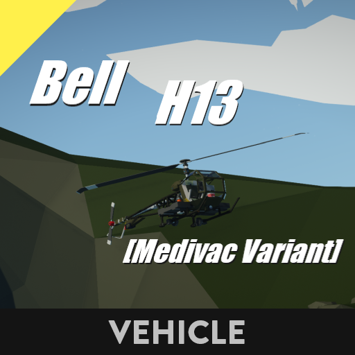 Bell H13 STL-2 [Medivac Variant] | Light Helicopter