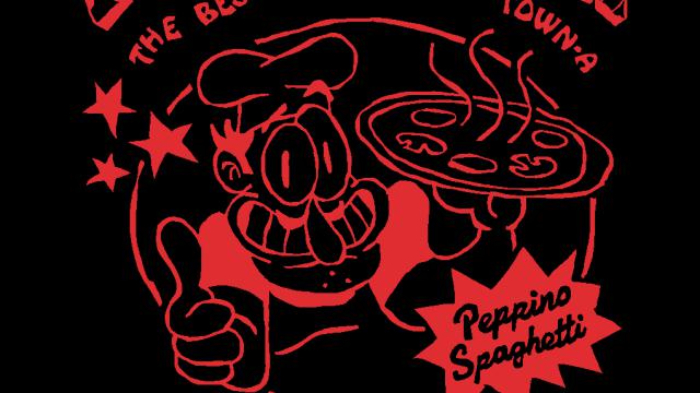 Ellis' Pizza Tower Shirt (Black)