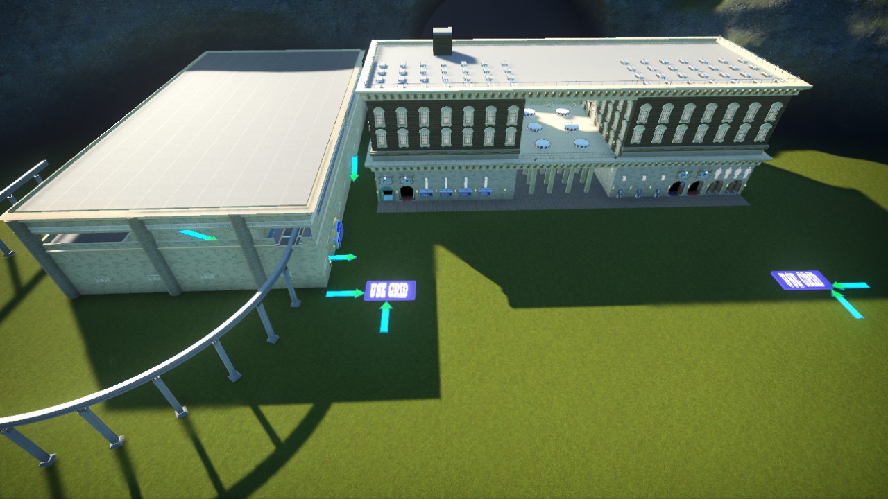 GRAND ENTRY WITH MONORAIL