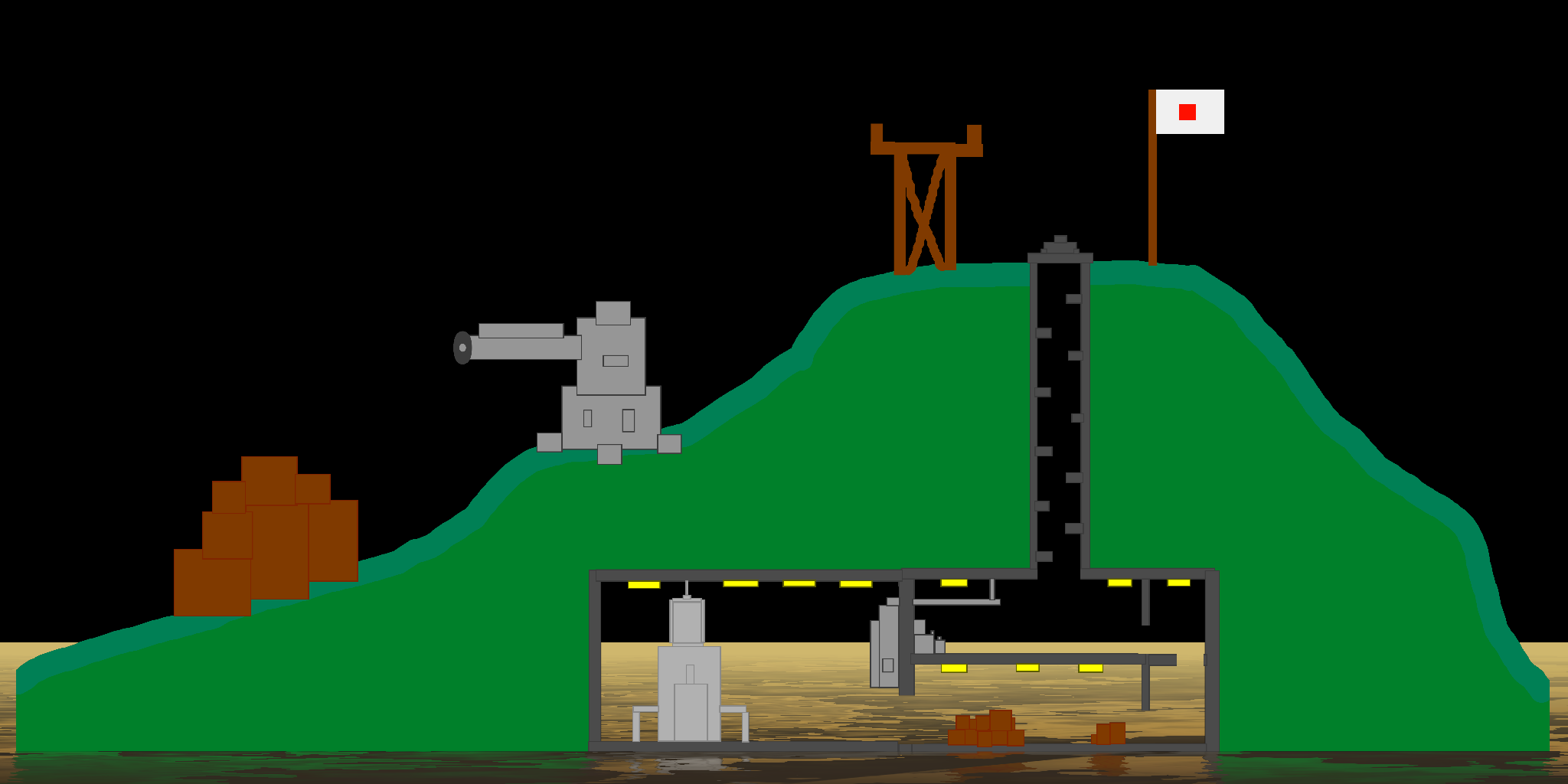 bunker