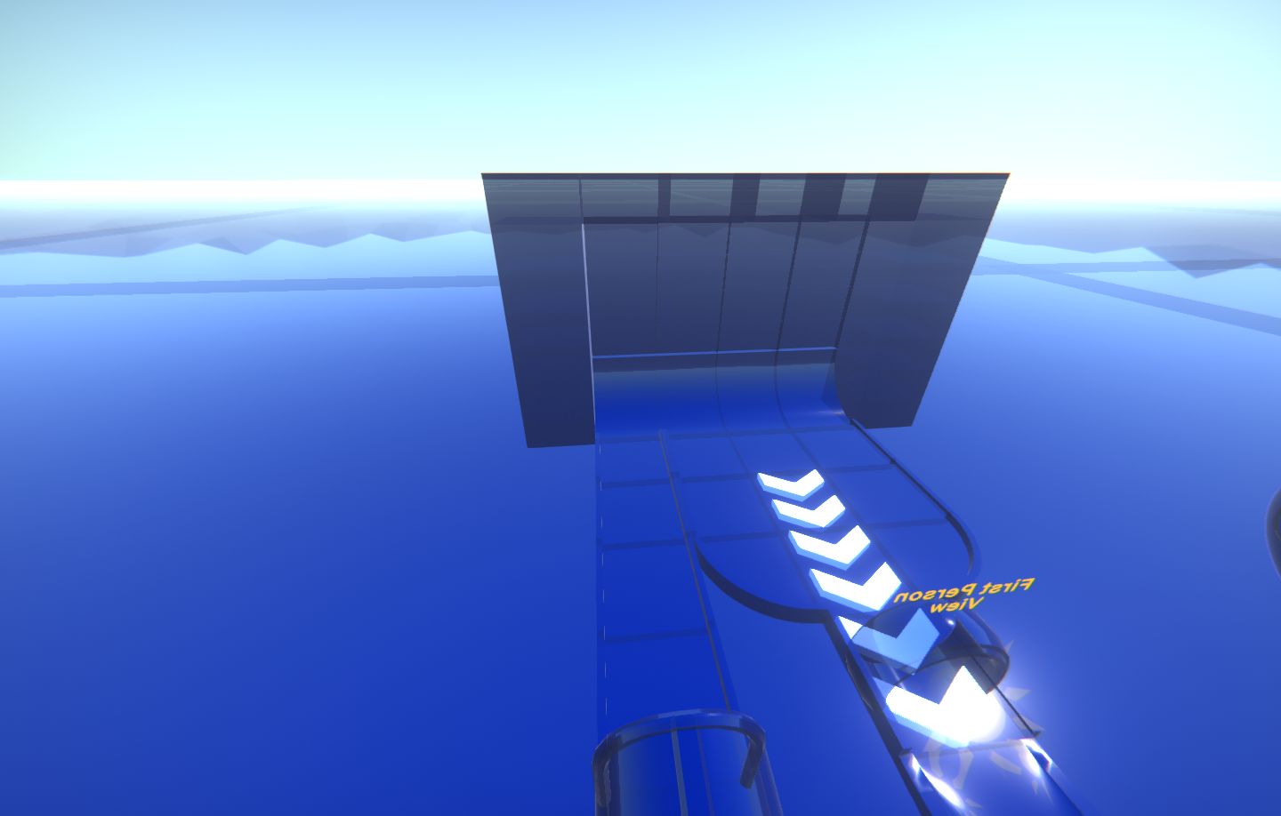 big blue track