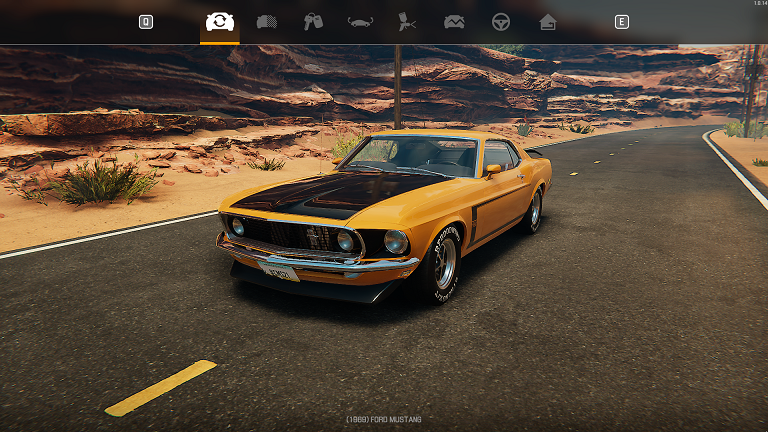 CONFIG Ford mustang 1969 Electric