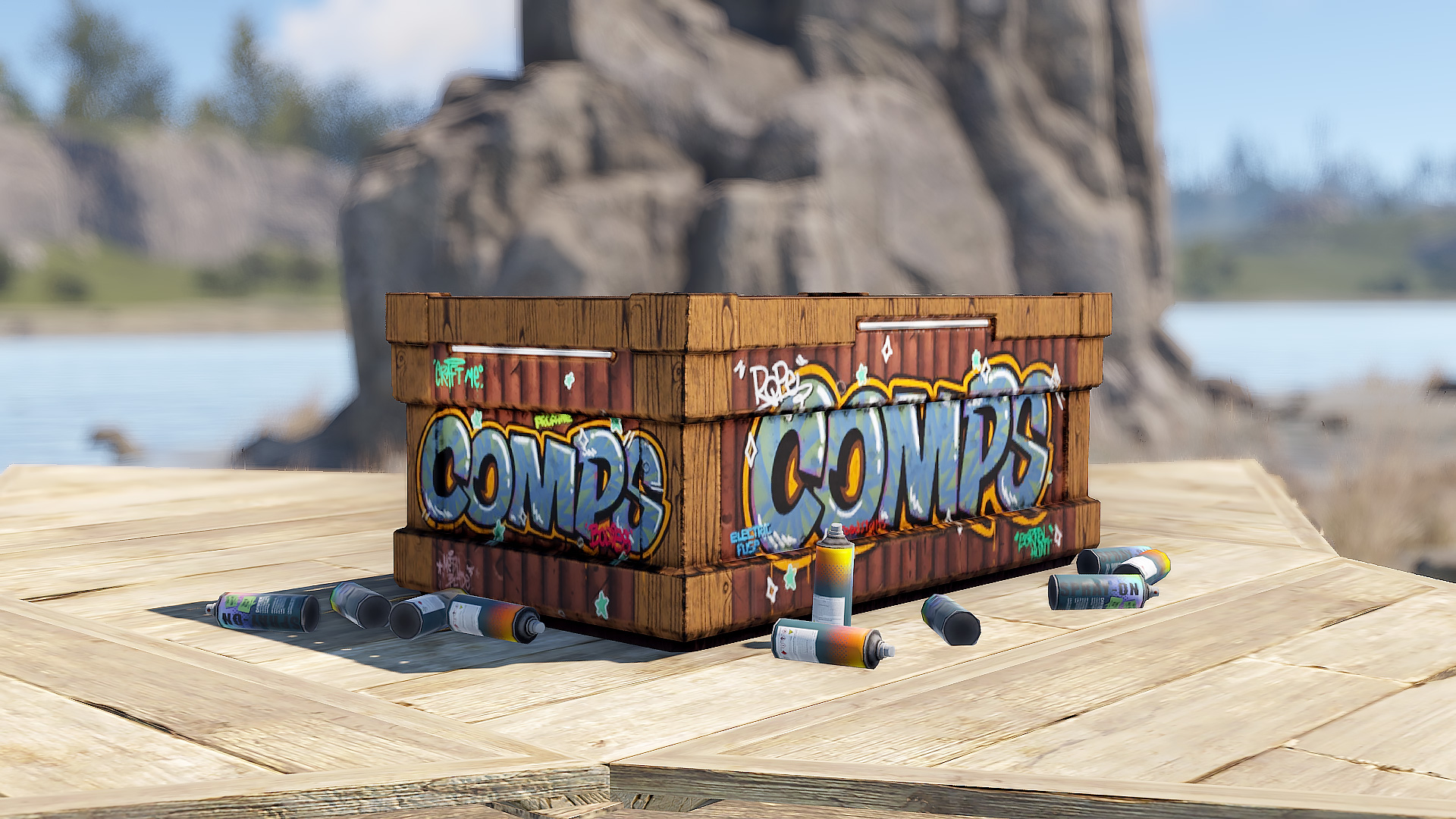 Graffiti Component Storage