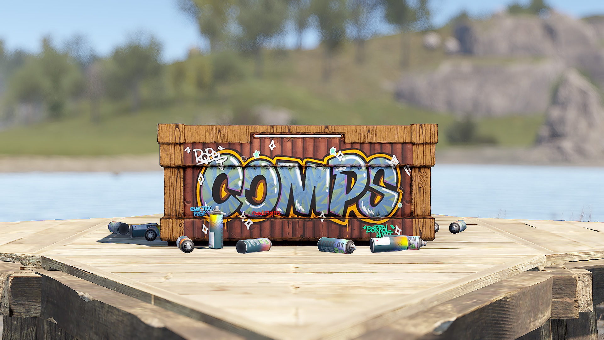 Graffiti Component Storage