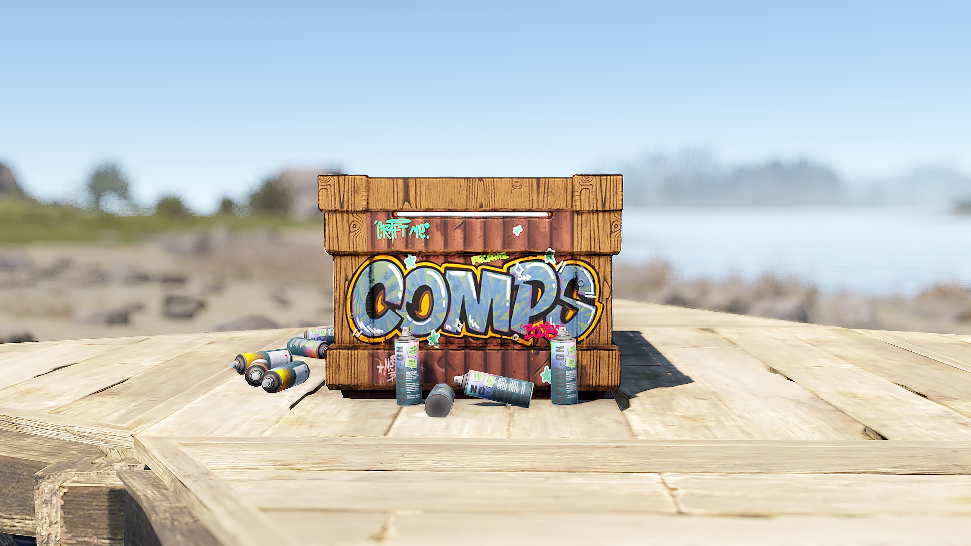 Graffiti Component Storage